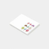 Donut-Bruchrechnen-Math-Humor Post-it Klebezettel (angewinkelt)