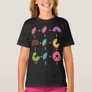 Donut-Bruchrechnen-Math-Humor T-Shirt