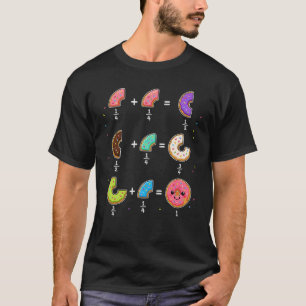Donut-Bruchrechnen-Math-Humor T-Shirt