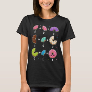 Donut-Bruchrechnen-Math-Humor T-Shirt