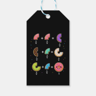 Donut-Bruchrechnen-Mathematik-Humor Geschenkanhänger
