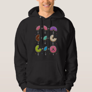 Donut-Bruchrechnen-Mathematik-Humor Hoodie