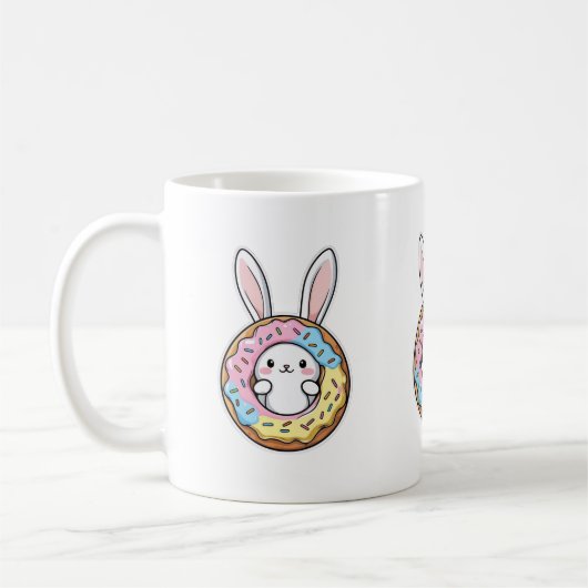 Donut Bunny mug Kaffeetasse (Links)