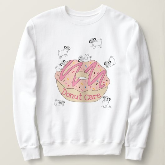 Donut Care Sweatshirt (Design vorne)