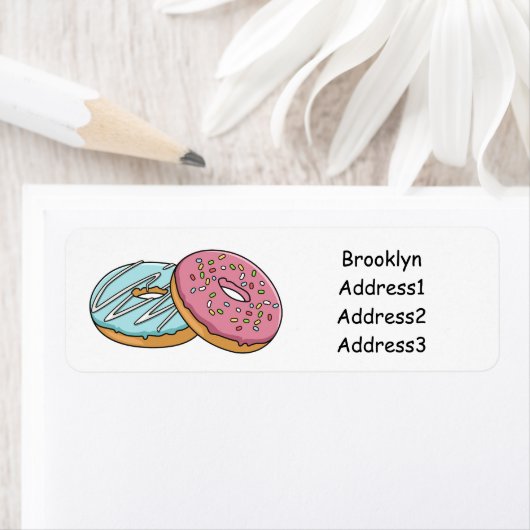 Donut-Cartoon-Abbildung (Insitu)