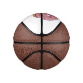Donut-Cartoon-Abbildung Mini Basketball (Rechts)