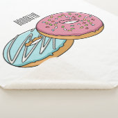 Donut-Cartoon-Abbildung Sherpadecke (3/4)