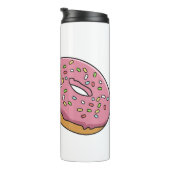 Donut-Cartoon-Abbildung Thermosbecher (Nach rechts gedreht)