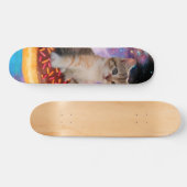 Donut Cat - Donut lover Skateboard (Horizontal)