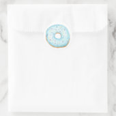 Donut Classic Round Sticker (Tasche)