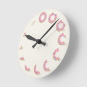 Donut Clock Runde Wanduhr (Winkel)