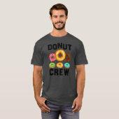 Donut Crew Design für Männer Frauen Kinder lustige T-Shirt (Vorne ganz)