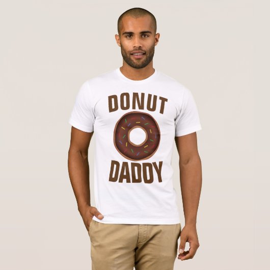 DONUT DADDY, Funny Vater T - Shirt (Vorne ganz)