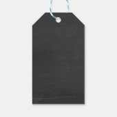 Donut danke für Geschenkmarken Girl Pink Doughnut Geschenkanhänger (Rückseite)