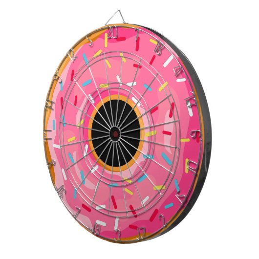 Donut Dartboard Dartscheibe (Vorderseite rechts)