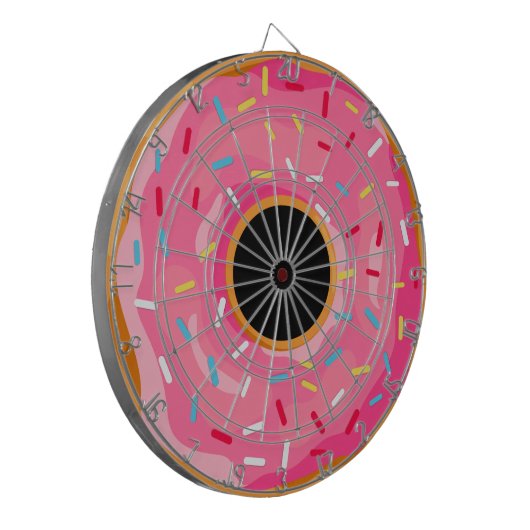 Donut Dartboard Dartscheibe (Vorderseite Links)