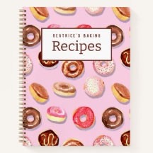 Donut Delight individualisierbares Rezept Buch