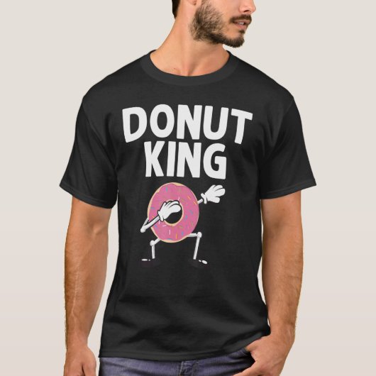 Donut Designs für Männer Vater Doughnut Feinschmec T-Shirt (Vorderseite)