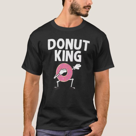 Donut Designs für Männer Vater Doughnut Feinschmec T-Shirt (Vorderseite)