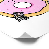 Donut Dessert Pun Poster vom Frühling (Ecke)