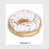 DONUT DIE CUT STICKERS DECES AUFKLEBER (Blatt)