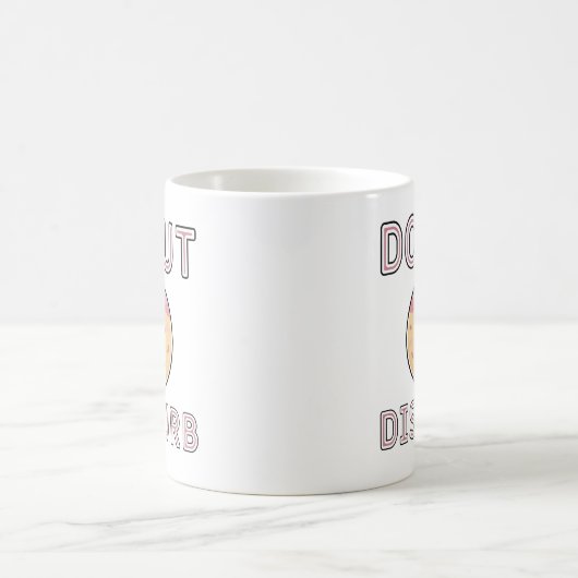 Donut Disturb Kaffeetasse (Mittel)