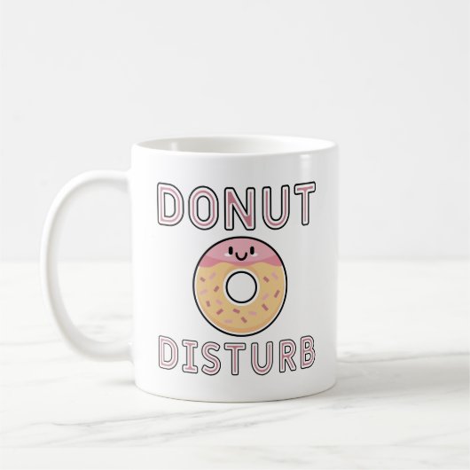 Donut Disturb Kaffeetasse (Links)