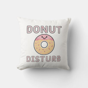 Donut Disturb Kissen