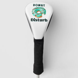 Donut Disturb Spaß Golf Headcover