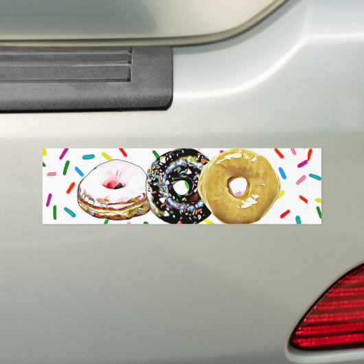 Donut Doughnut Autoaufkleber (Auf Auto)