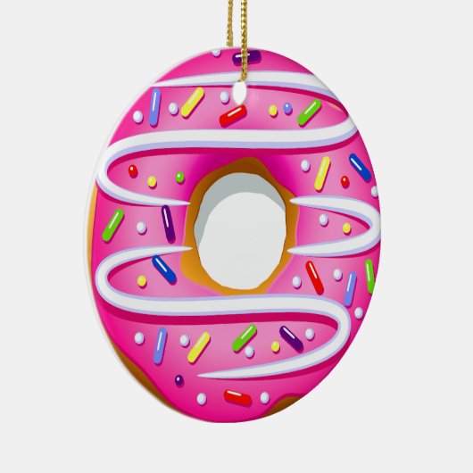 Donut - Doughnut - SRF Keramik Ornament (Rechts)