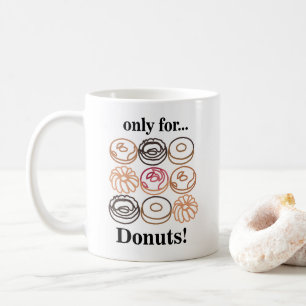 Donut Doughnut Sweet Funny Kaffeetasse