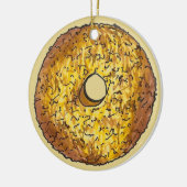 Donut Dozen Butternut Crunch Doughnut Pastry Keramik Ornament (Links)