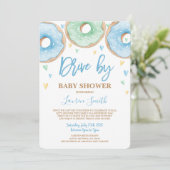 Donut Drive by Baby Shooter Einladung (Stehend Vorderseite)