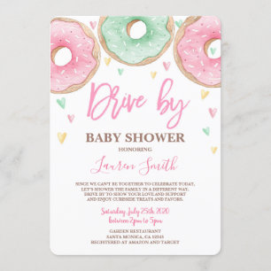 Donut Drive by Baby Showgirl Einladung