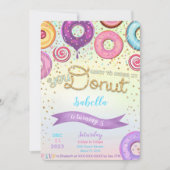 Donut-Einladung Einladung (Vorderseite)