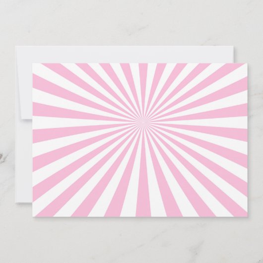 Donut Eis Party Einladung (Rückseite)