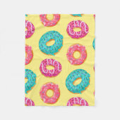 Donut Fleece Blanket (Vorderseite)