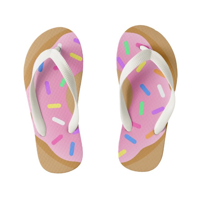 Donut Flip Flops Kinderbadesandalen (Fußbett)