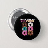 Donut Funny Button (Vorne & Hinten)