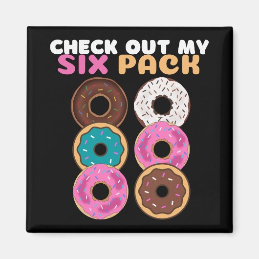 Donut Funny Magnet (Vorne)