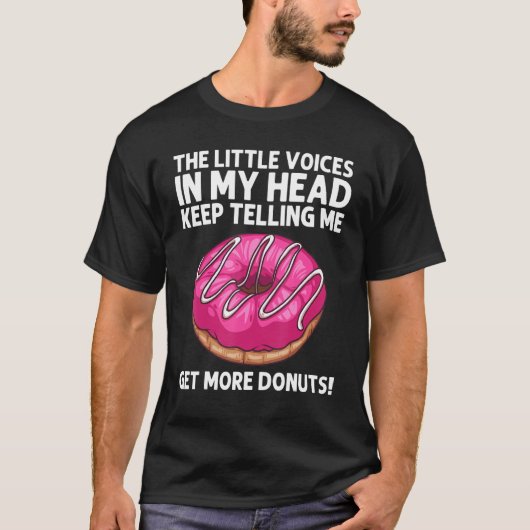 Donut für Männer Frauen Donut Doughnut Feinschmeck T-Shirt (Vorderseite)