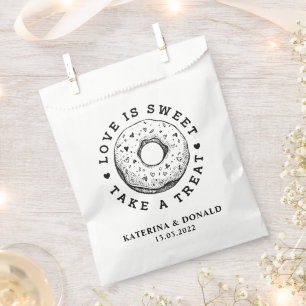 Donut Gastgeschenk Hochzeit Bag Geschenktütchen