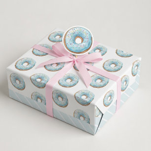 Donut Geburtstag Geschenkpapier Süße Donut Set