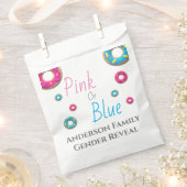 Donut Gender Reveal Geschenktütchen (Ausgeschnitten)