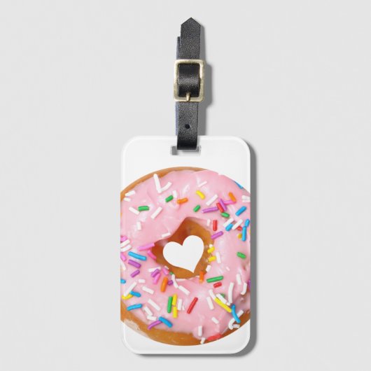 Donut Gepäckanhänger (Vorderseite Vertikal)