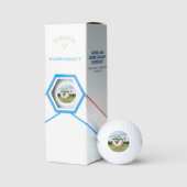 Donut Give Up Funny Golf Ball Pun Gift (Verpackung)
