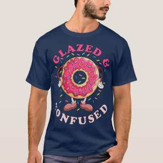 Donut Glazed und Konfuse T-Shirt