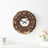 Donut Große Wanduhr (Zuhause)