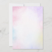 Donut Grow Up Donut Birthday Party Invitation Einladung (Rückseite)